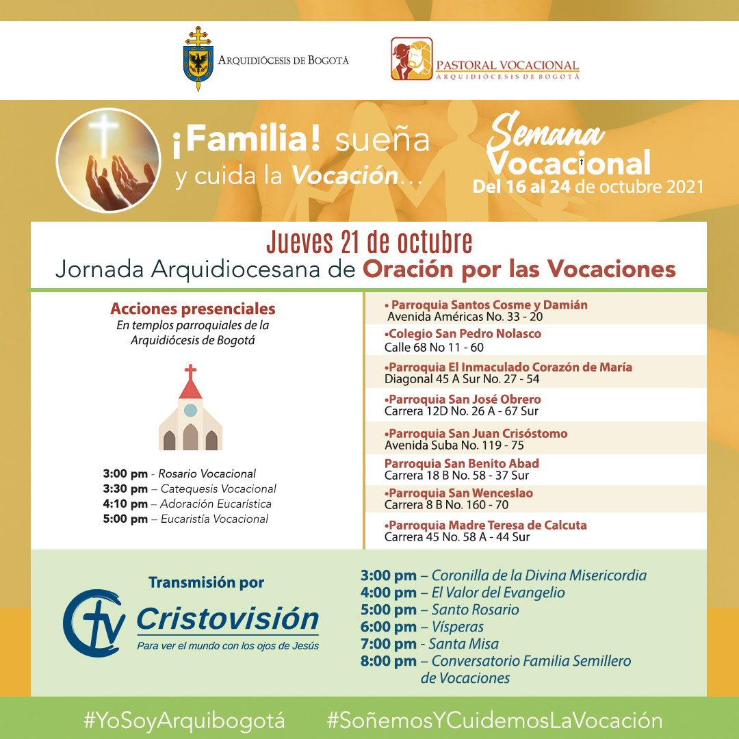 Jornada oraciòn vocaciones