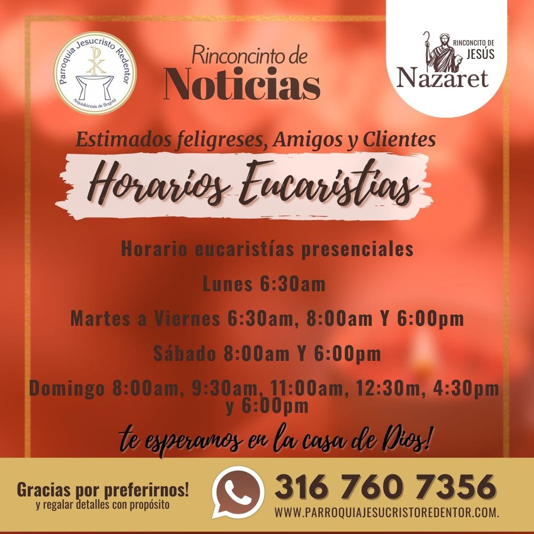 Horarios actualizados