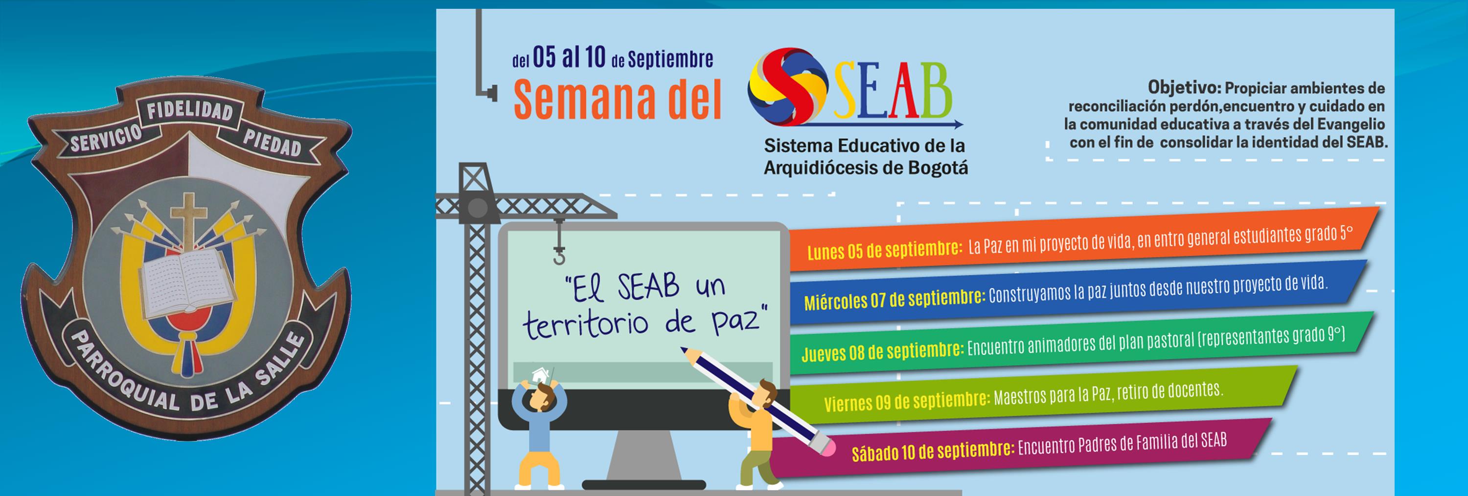 Seab Icon Semana institucional del SEAB 2016 | Arquidiócesis de Bogotá