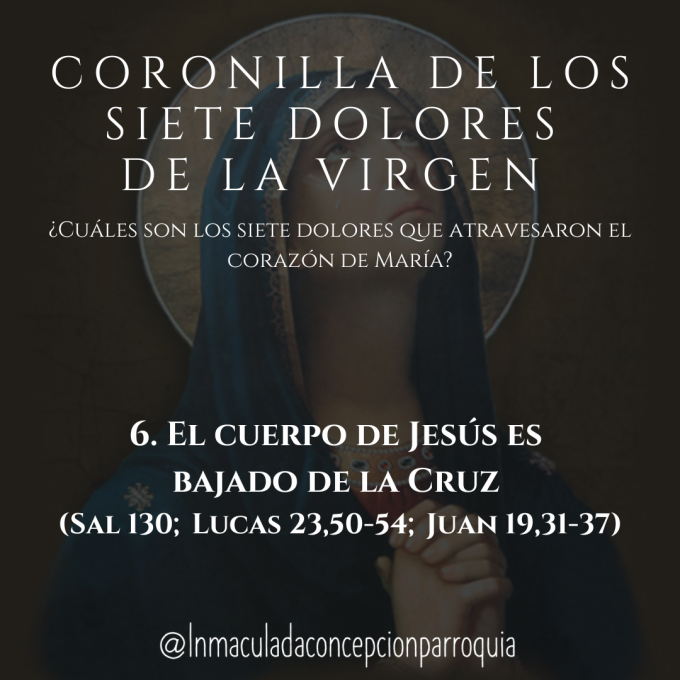 CORONILLA VIRGEN DE LOS DOLORES