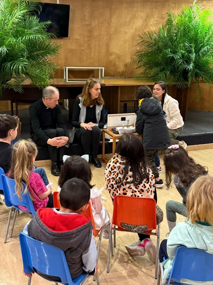 encuentro con los niños