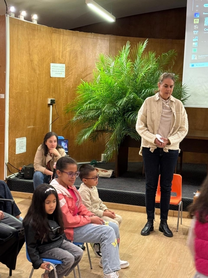 encuentro con los niños