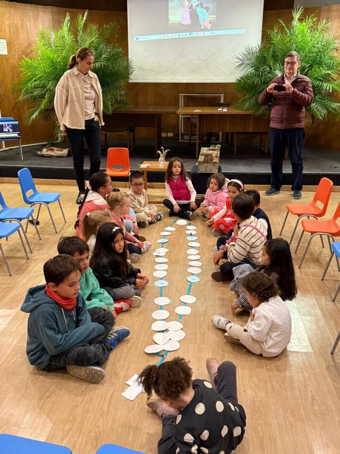 encuentro con los niños