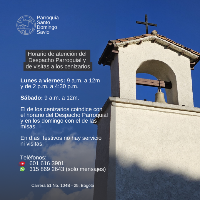 Espadaña Parroquia Santo Domingo Savio