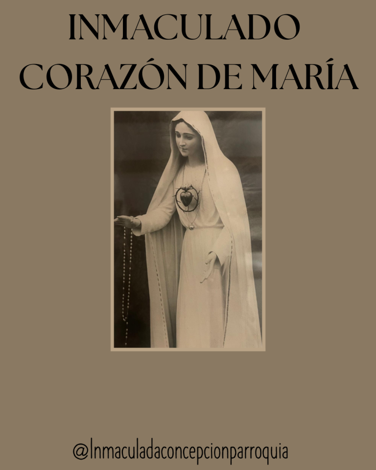 INMACULADO CORAZÓN DE MARÍA