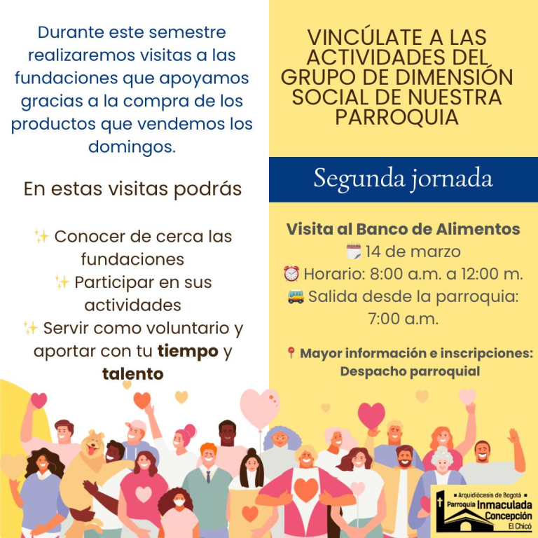 BANCO DE LAIMENTOS 14 DE MARZO